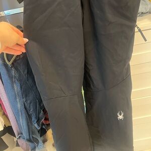 Spyder Youth Boys Snow/Ski pants with suspenders - worn only twice